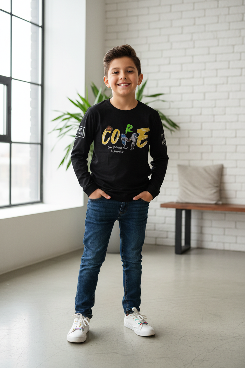 10-year-old indoors