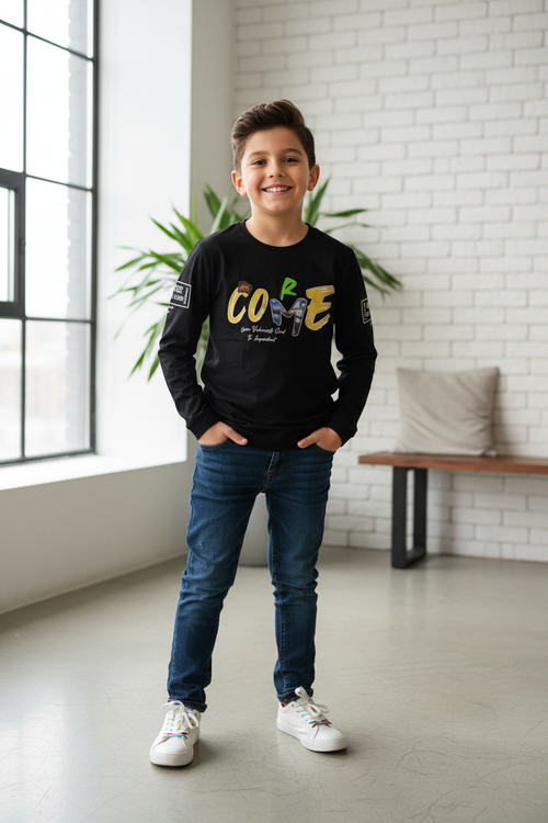 10-year-old indoors