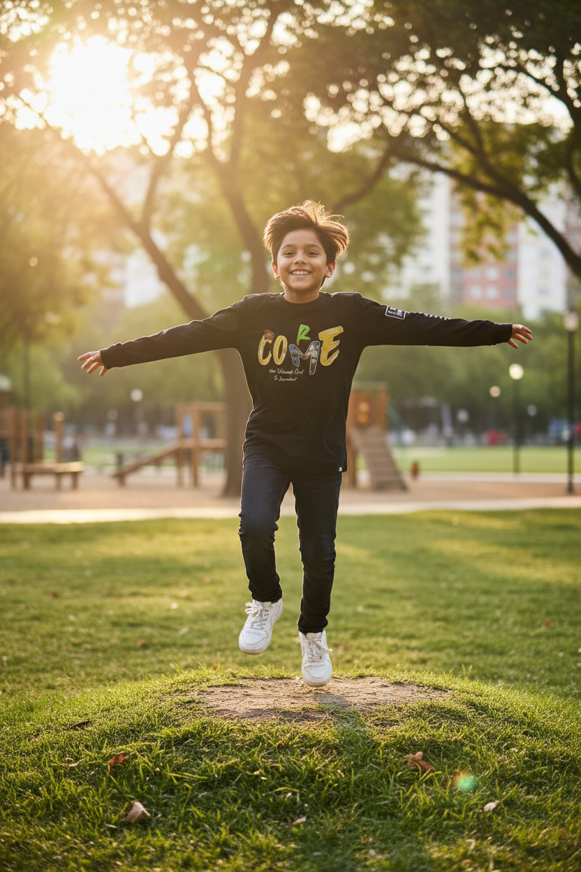 10-year-old outdoors