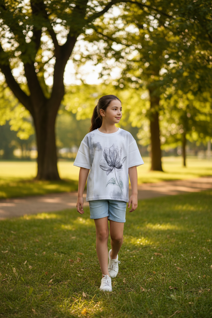 12-year-old in park