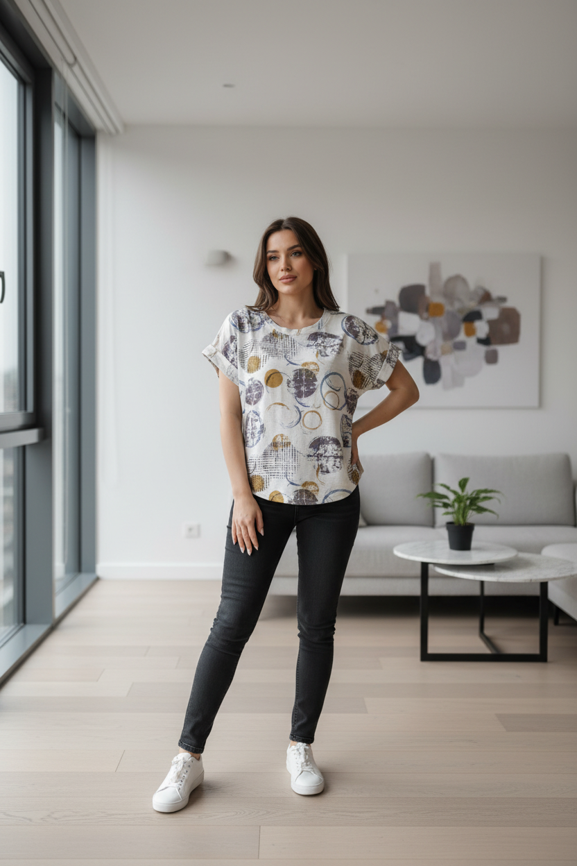 23-year-old woman indoor