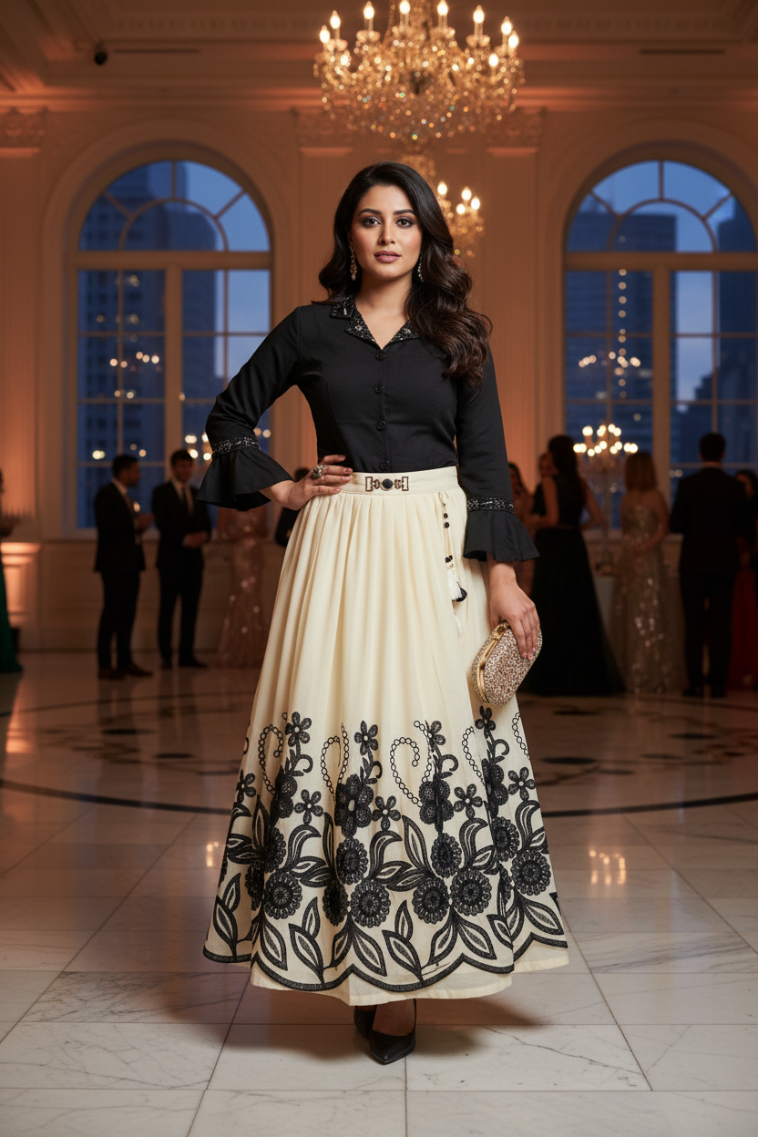 24-year-old at formal party