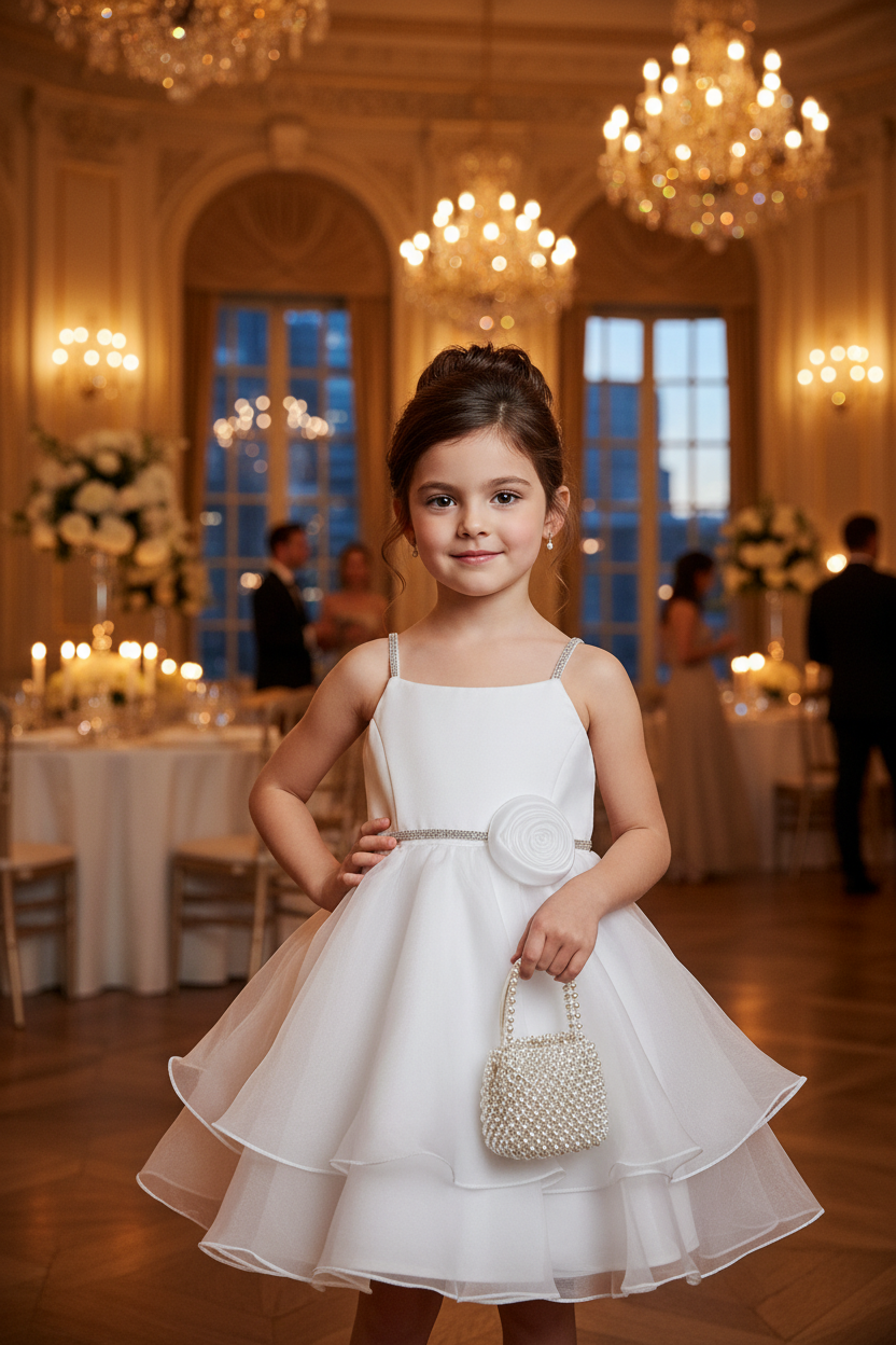 4-year-old at formal party