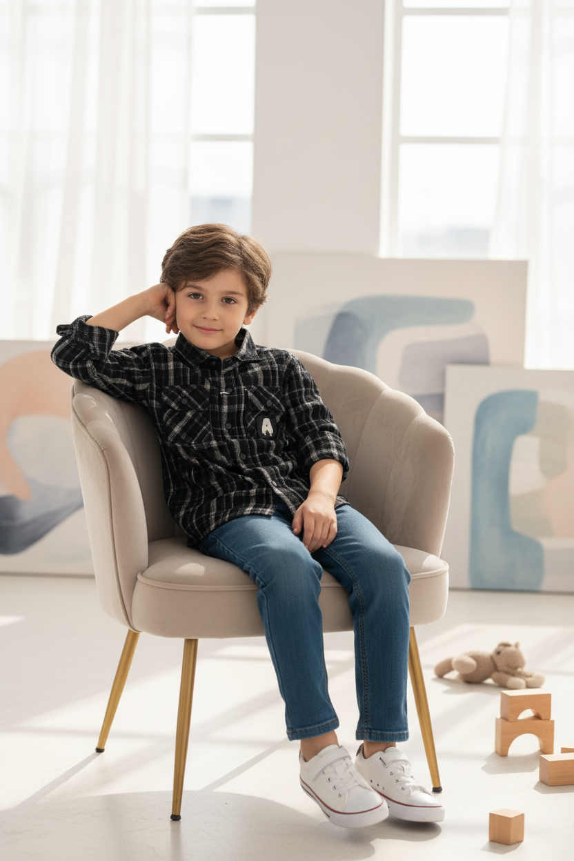 5-year-old sitting