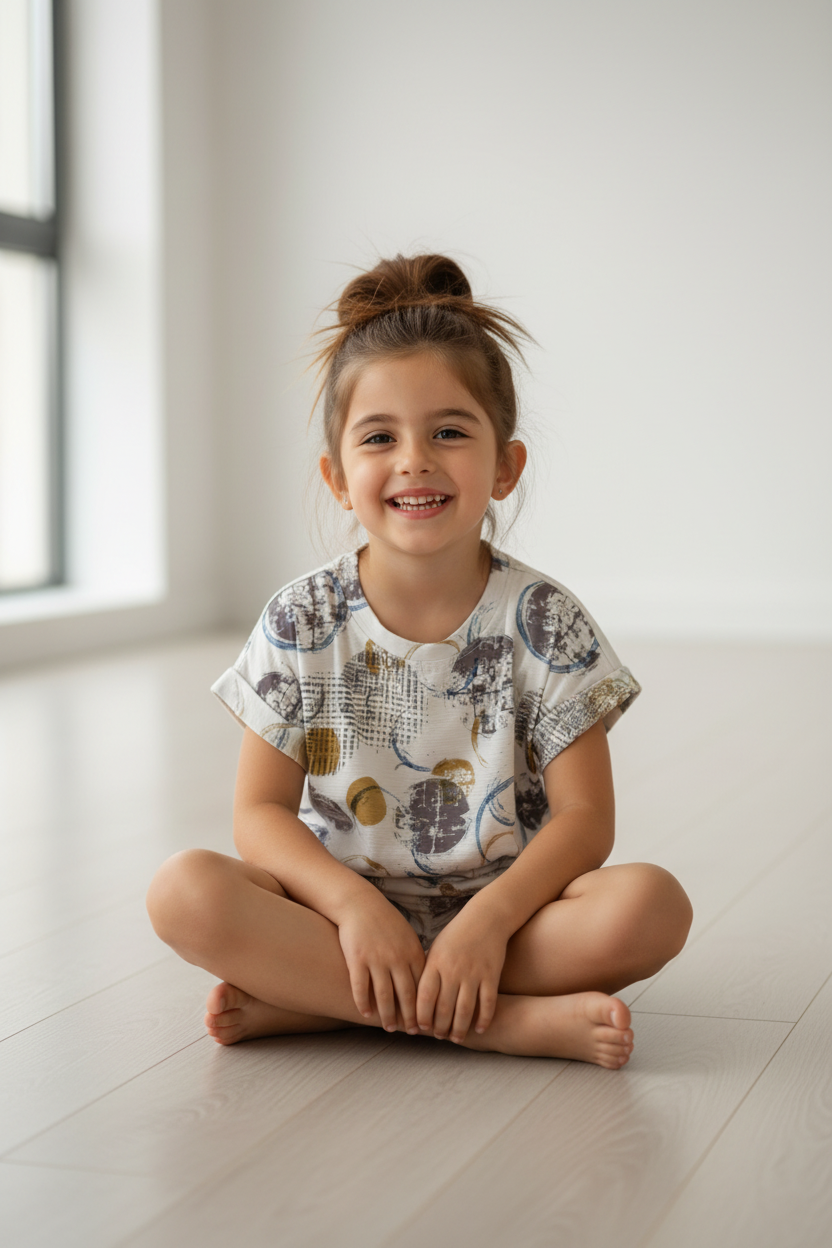 7-year-old girl casual