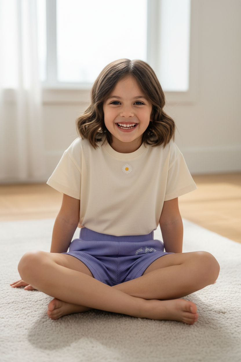 8-year-old sitting