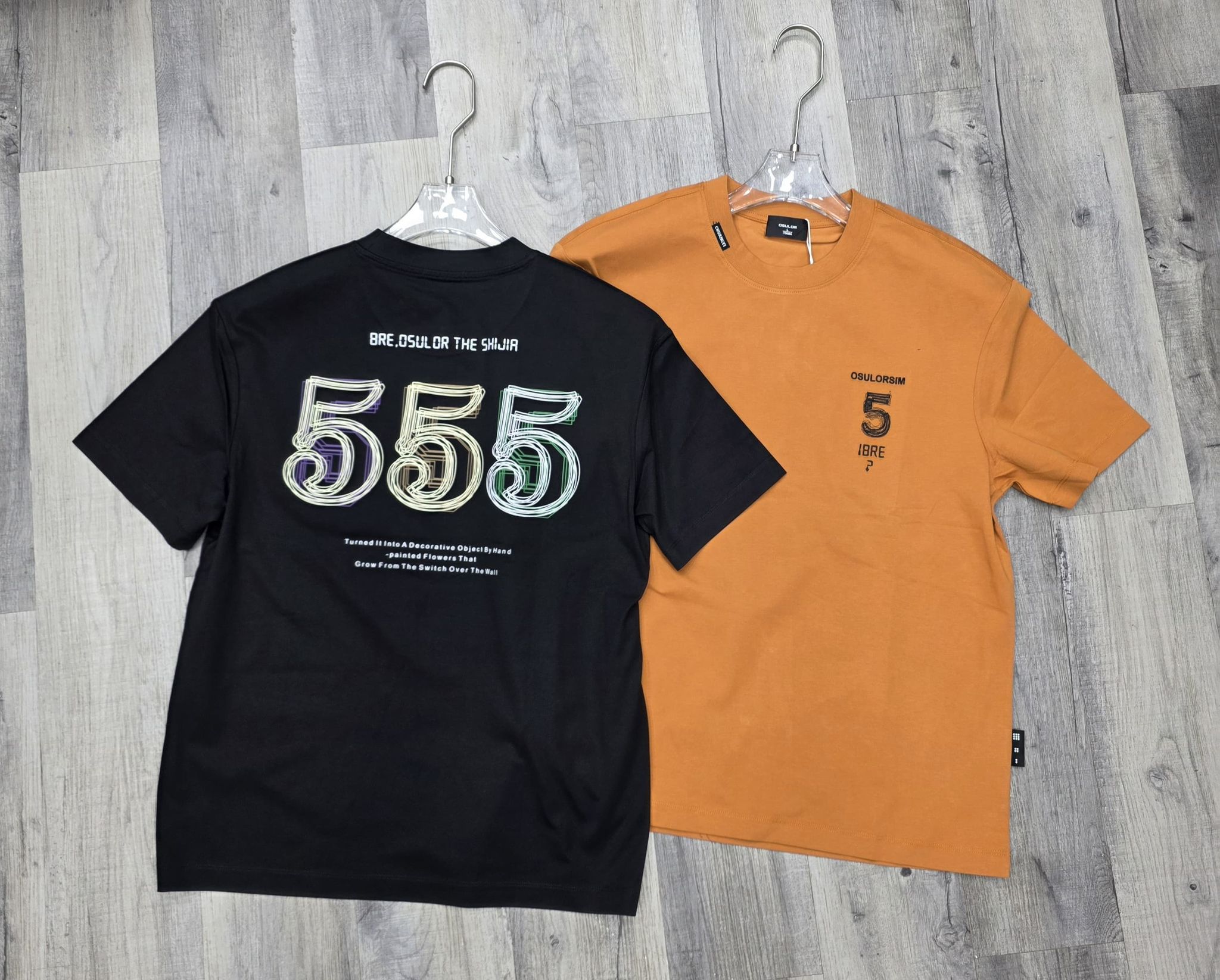 555 Graphic Oversized Tee – Men's