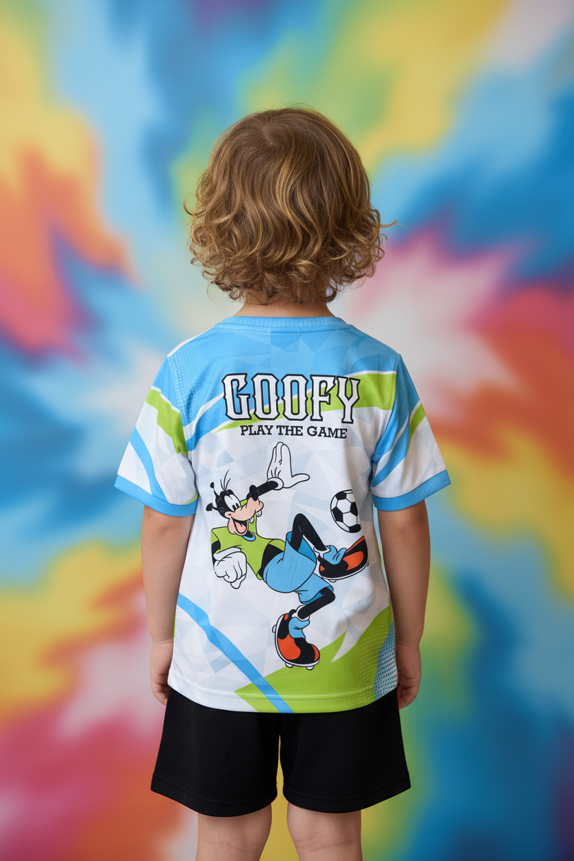 Back view only - Colorful background