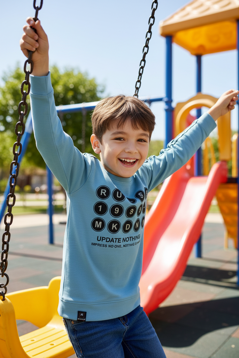 Boy at playground