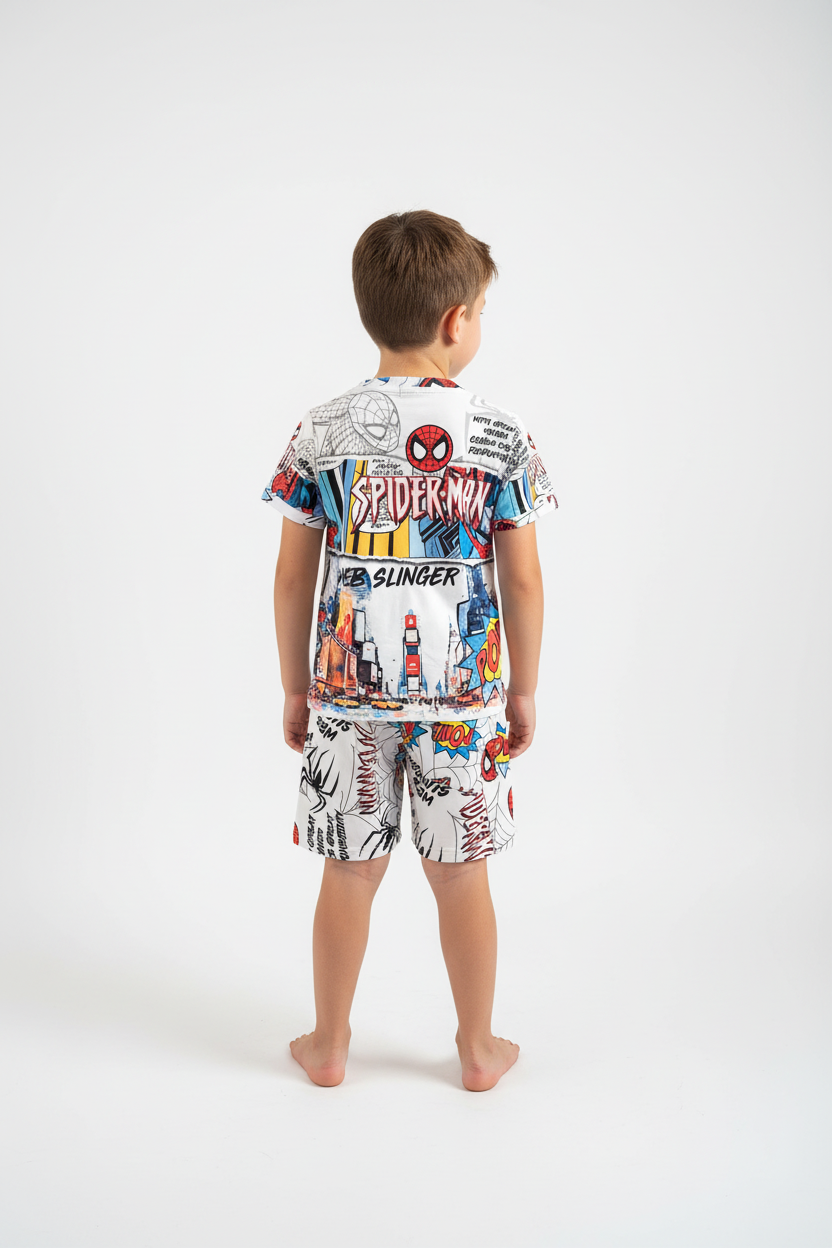 Boy model - Back view studio