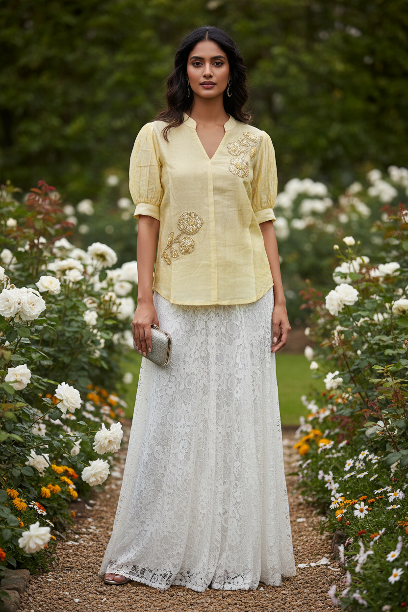 Butter Yellow - Indian Model