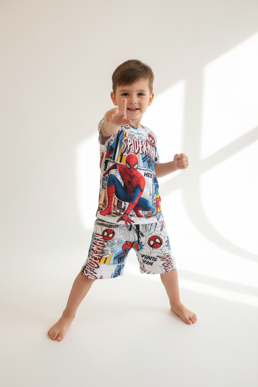 Complete Spider-Man outfit - Studio photo