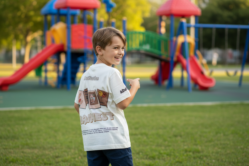 Gaming T-Shirt Back - Park