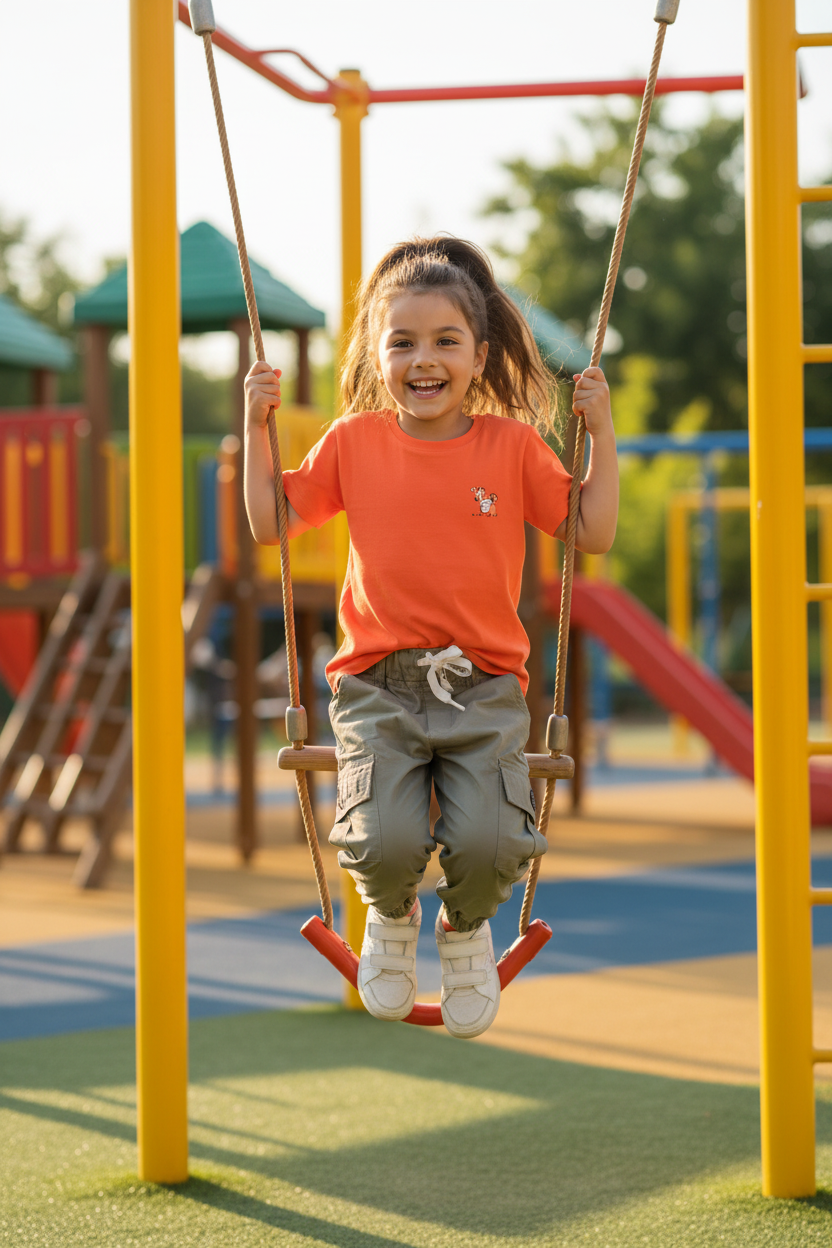 Girl at Adventure Park
