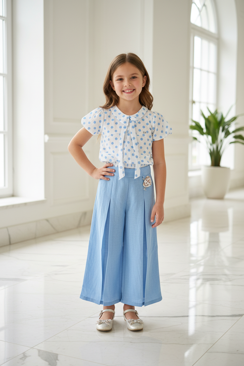 Girl indoor elegant setting