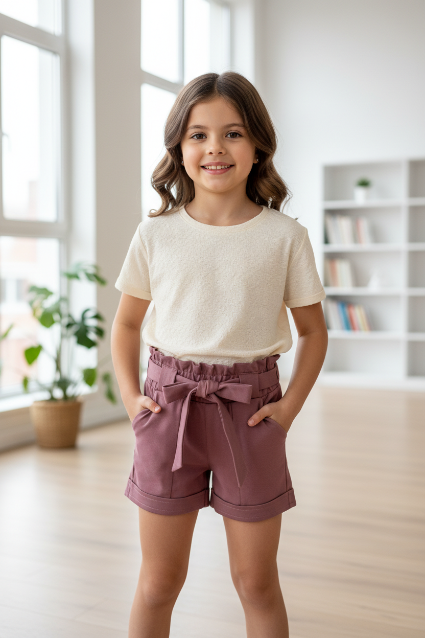 Girl indoors