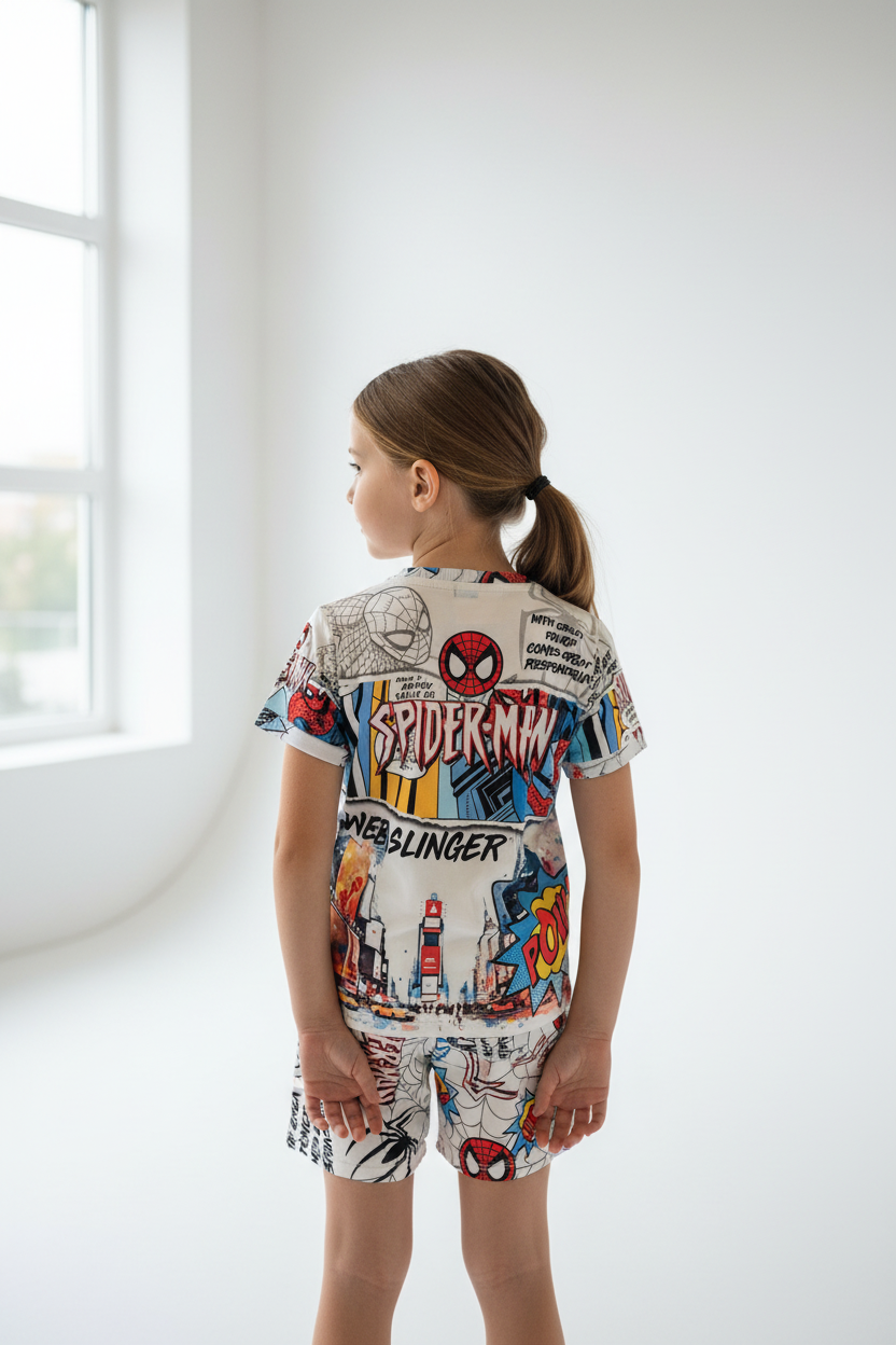 Girl model - Back view studio