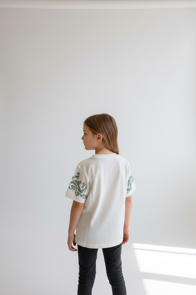 Girl model - Back view