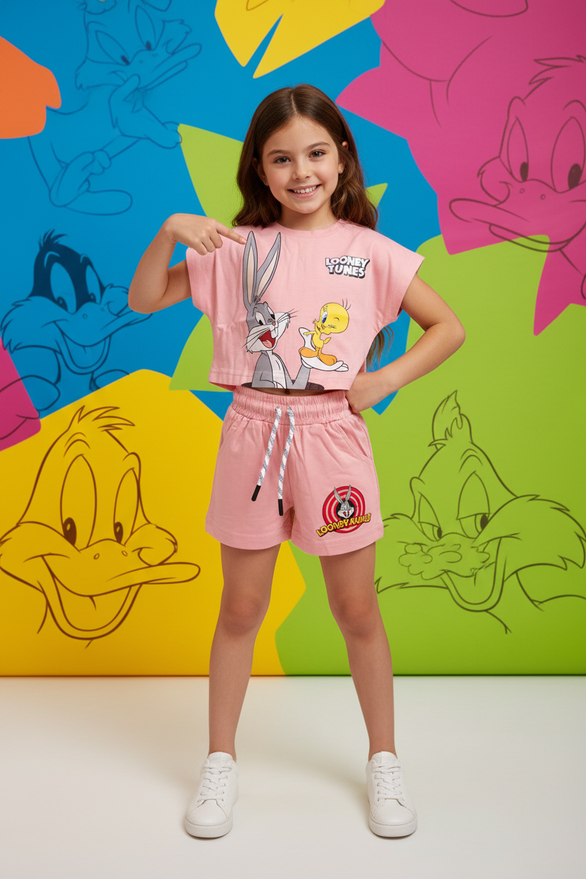 Looney Tunes outfit - Colorful fun background