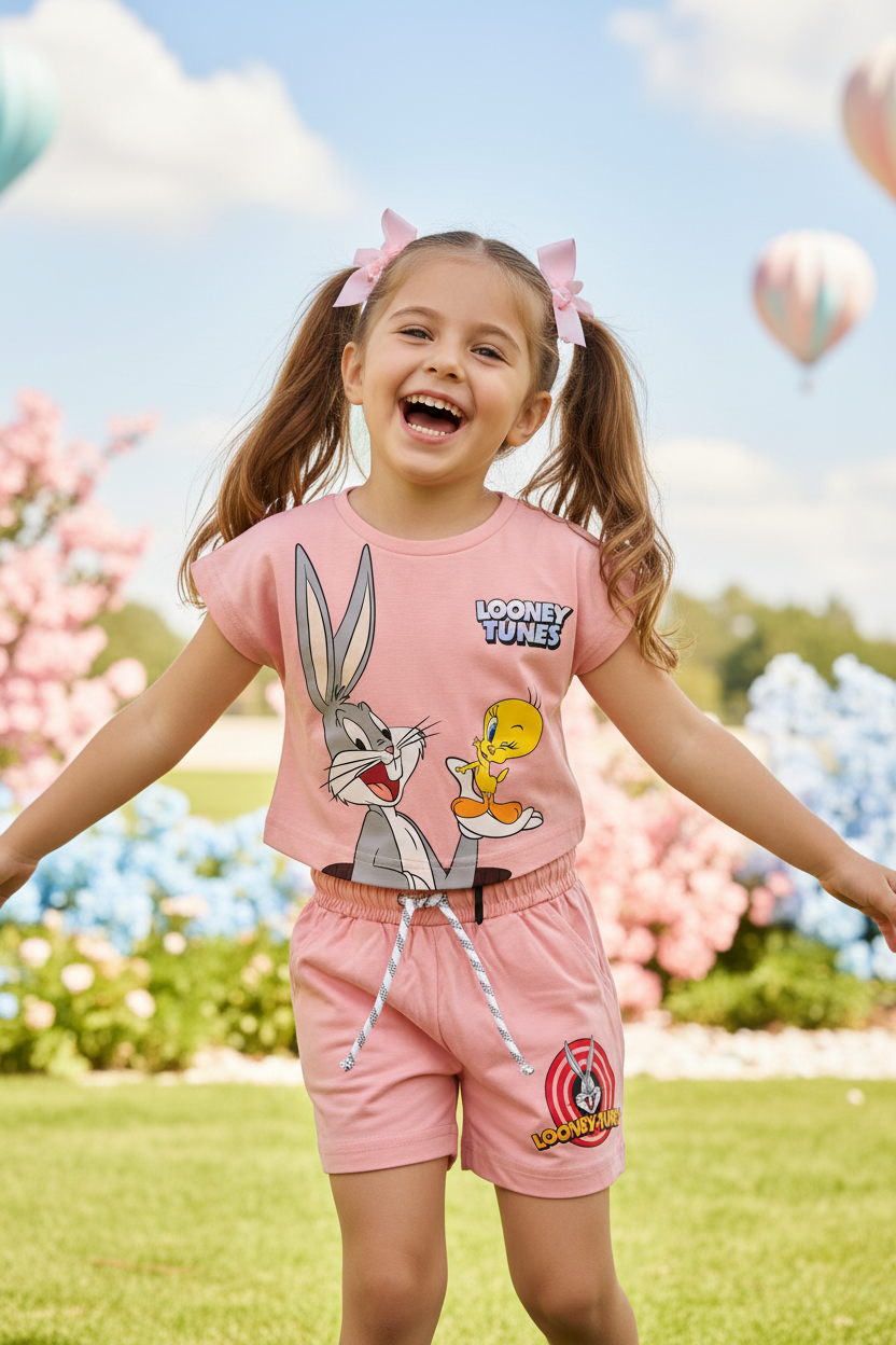 Looney Tunes outfit - Outdoor lifestyle photo