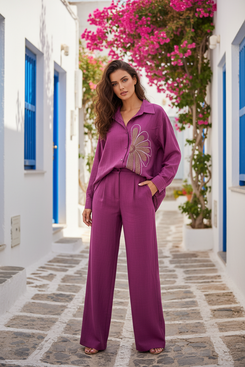 Magenta Purple - Mediterranean
