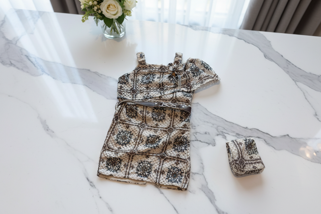 Marble & Flowers