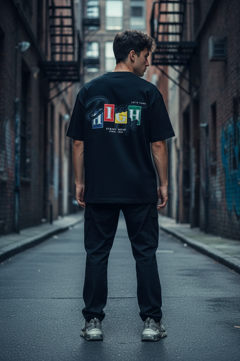 Model Back - Black