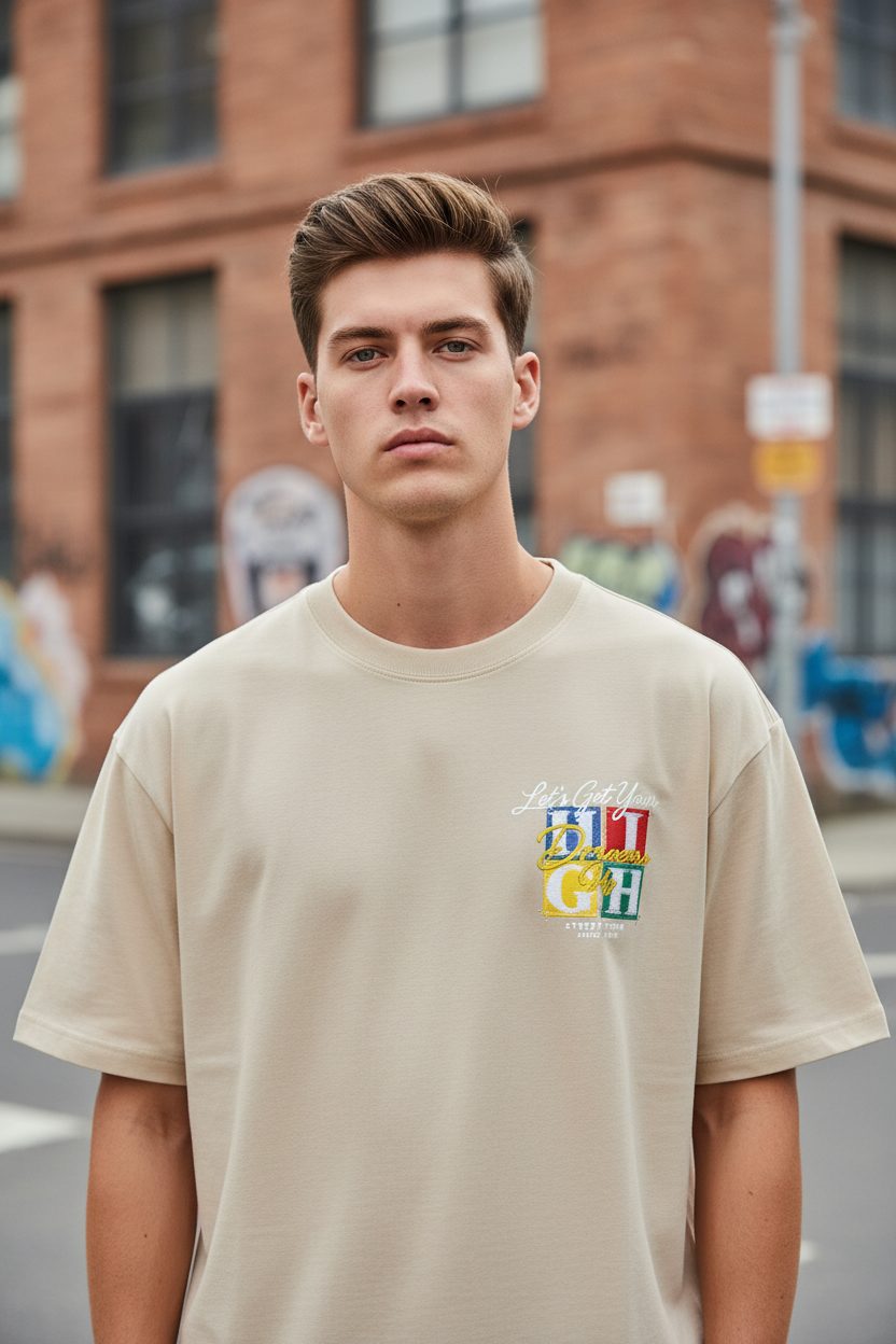 Model Front - Beige