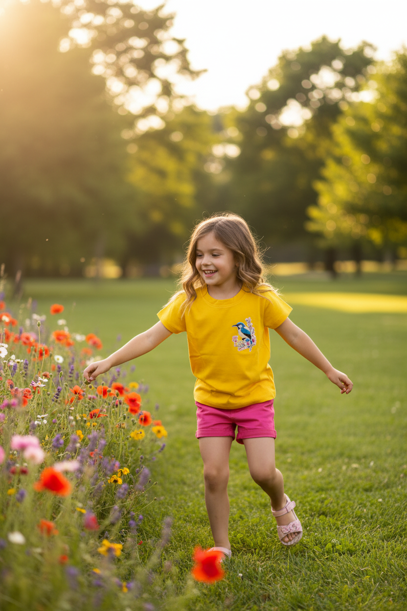 Park with Flowers