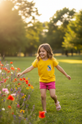 Park with Flowers