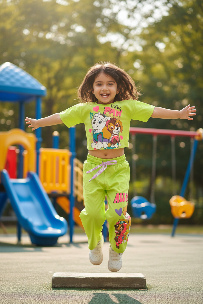 Paw Patrol outfit - Outdoor lifestyle photo