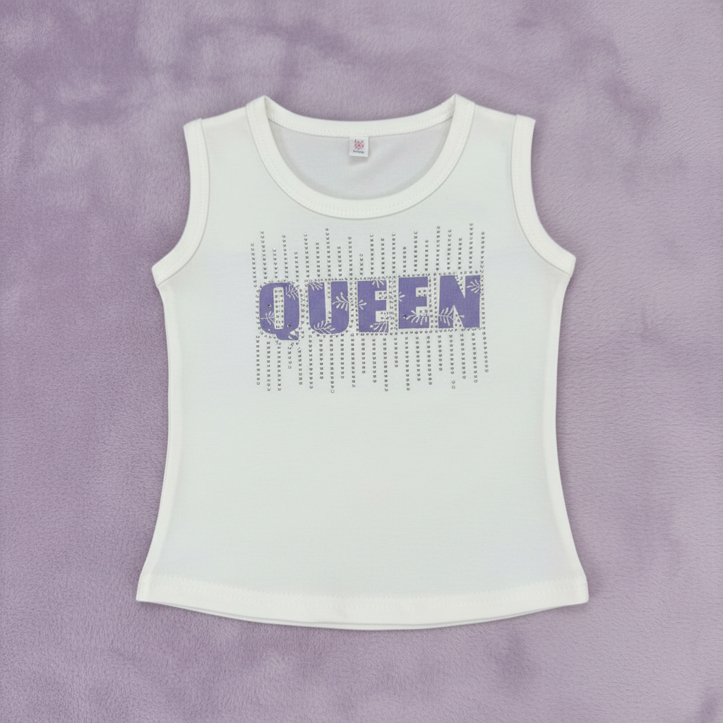 QUEEN T-Shirt Purple Background