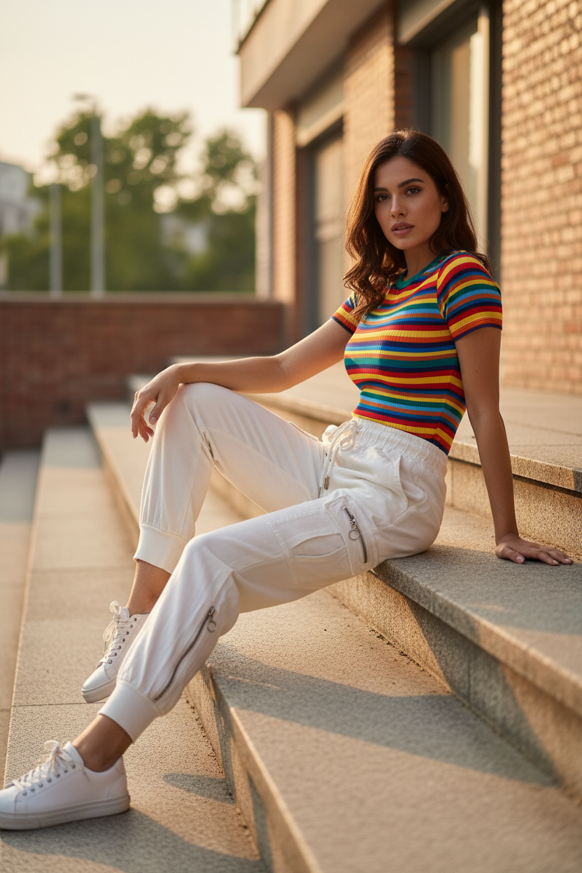 Striped top