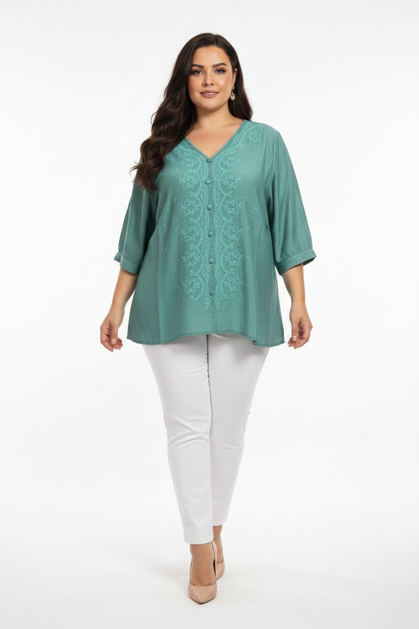 Teal Green - Short Sleeves