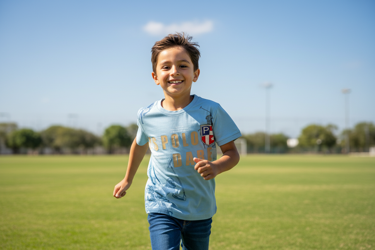 US Polo T-Shirt - Sports field